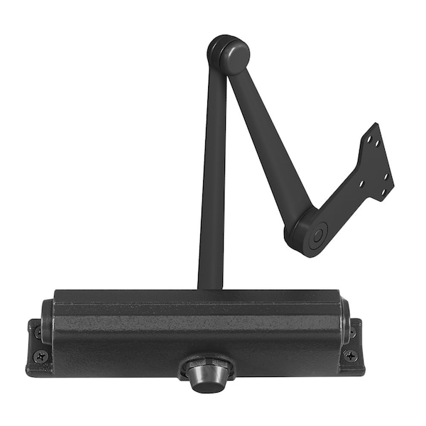1261-HEDA LH BLACK Surface Closers